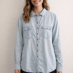 Buffalo Chambray Shirt women's medium